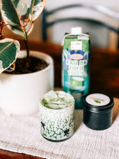 some seasonal eats🍋‍🟩🌞🌱🍊

•coconut water + coconut milk matcha
•pho
•caramelized blackstone peaches + coconut milk ice cream
•favorite way to make electrolytes
•coconut meringue peach pie
•peach thyme spritzers with brûleéd peaches
•peach salsa, coconut rice, & grilled chicken
•blueberry pancake iced lattes
•brown butter peach cobbler cream cheese muffins
•best way to make Shin raman
•freshly milled crêpés
•orange thyme iced matcha
•stuffed mushrooms, bruschetta, + Greek arugula salad with brisket
•spartak cake 
•blueberry basil iced matcha latte
•sourdough browned butter chocolate chip cookies 
•tried the viral mango sticky rice 
•maple + sea salt iced latte with browned butter sweet cream
